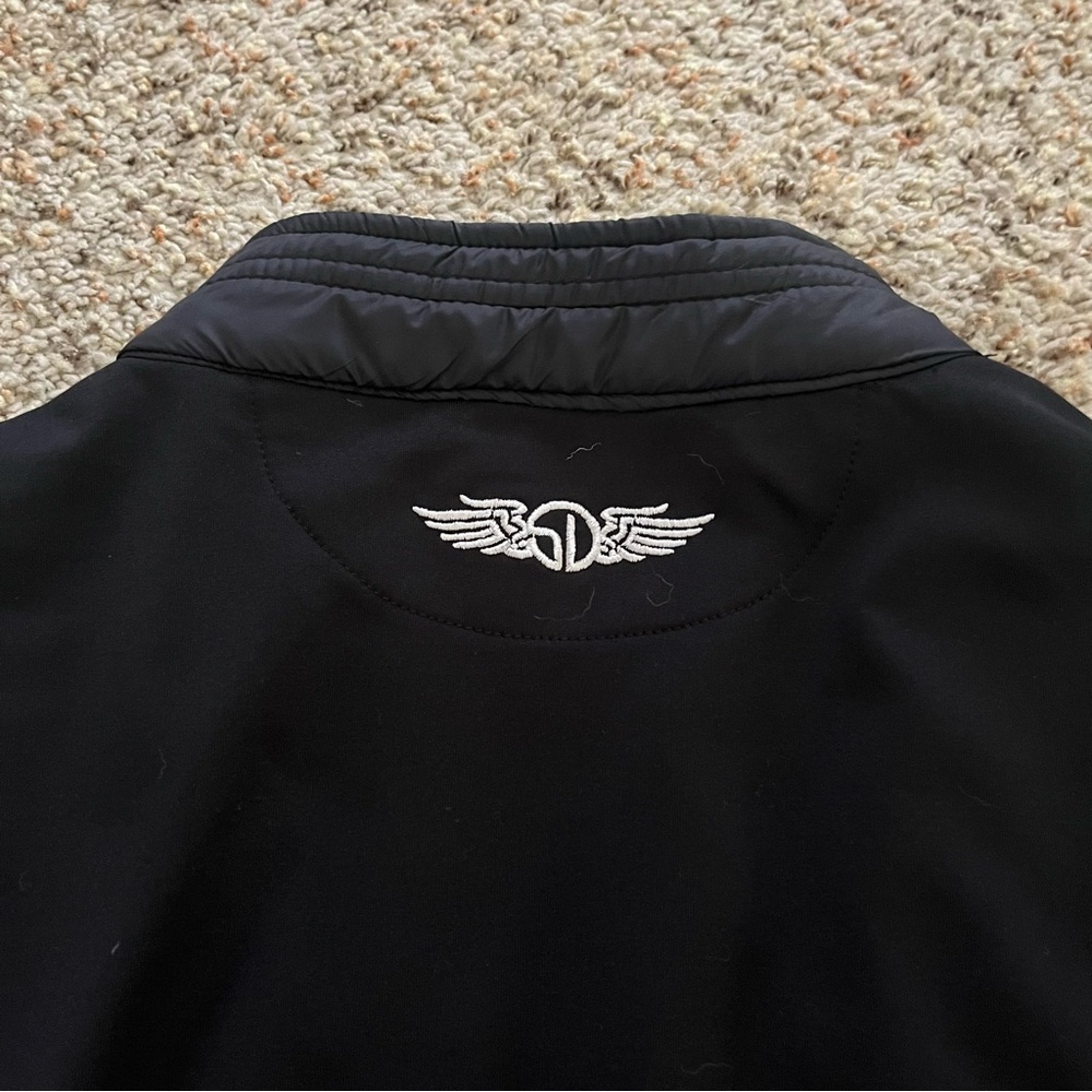 Women’s Black Cloth / Windbreaker Jacket - Picture 5 of 5
